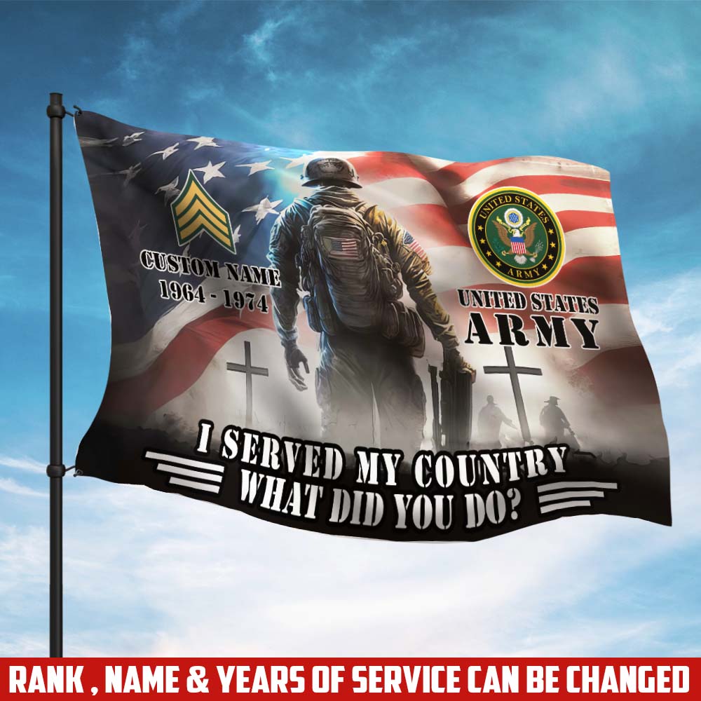 US Army, Remember - Honor - Respect - Flying Flag 3×5 Feet(90×150 Cm)