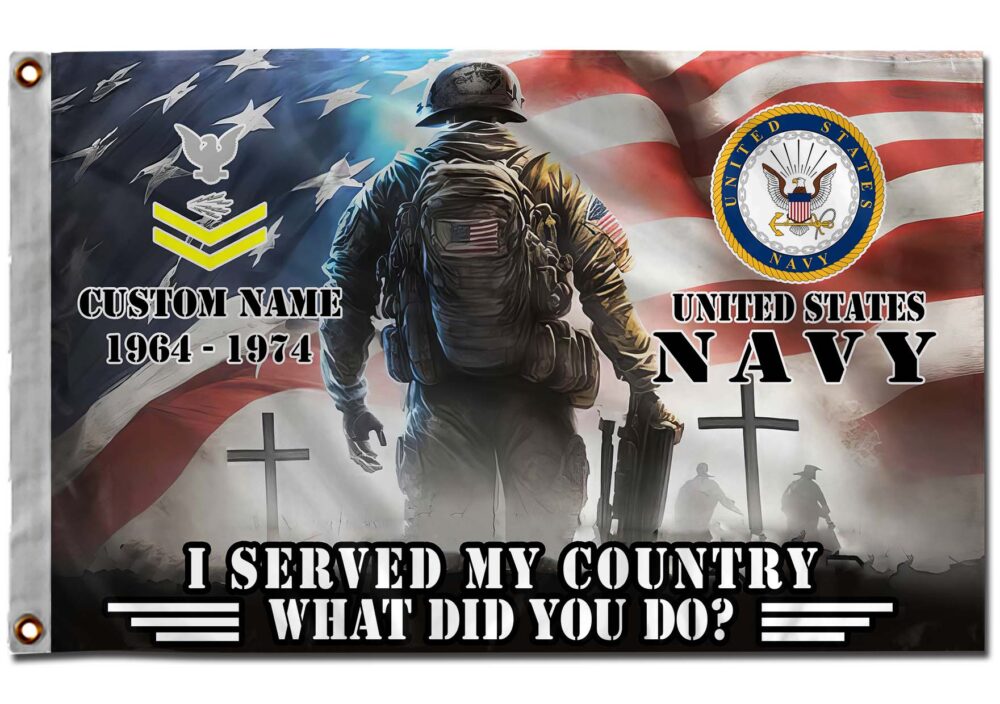 US Navy, Freedom Isn't Free - Flying Flag 5×8 Feet(152×244 Cm) - Image 2