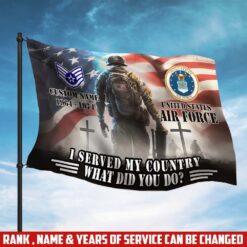 US Air Force , Freedom Isn't Free - Flying Flag 3×5 Feet(90×150 Cm)