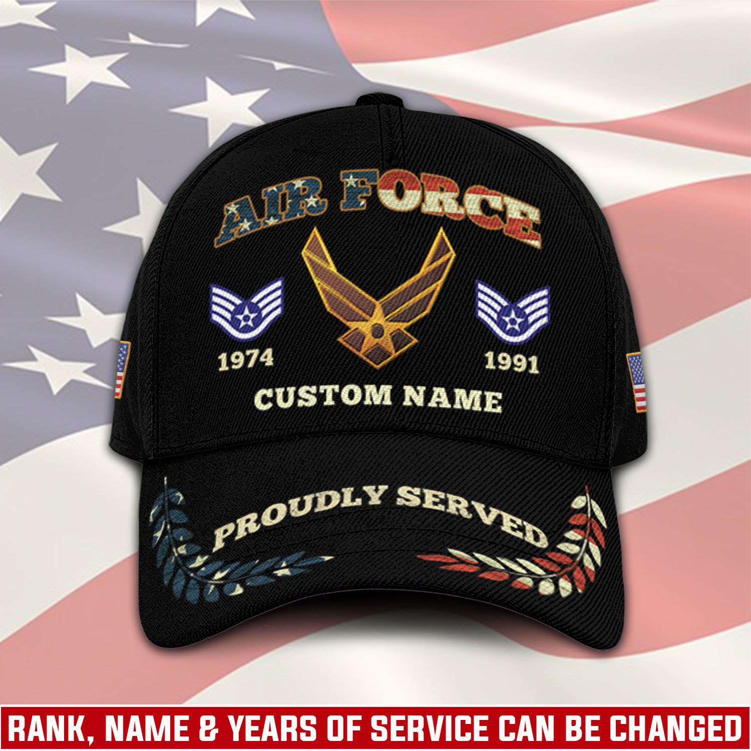US Air Force, E 8 Air Force First Sergeant - Classic Cap