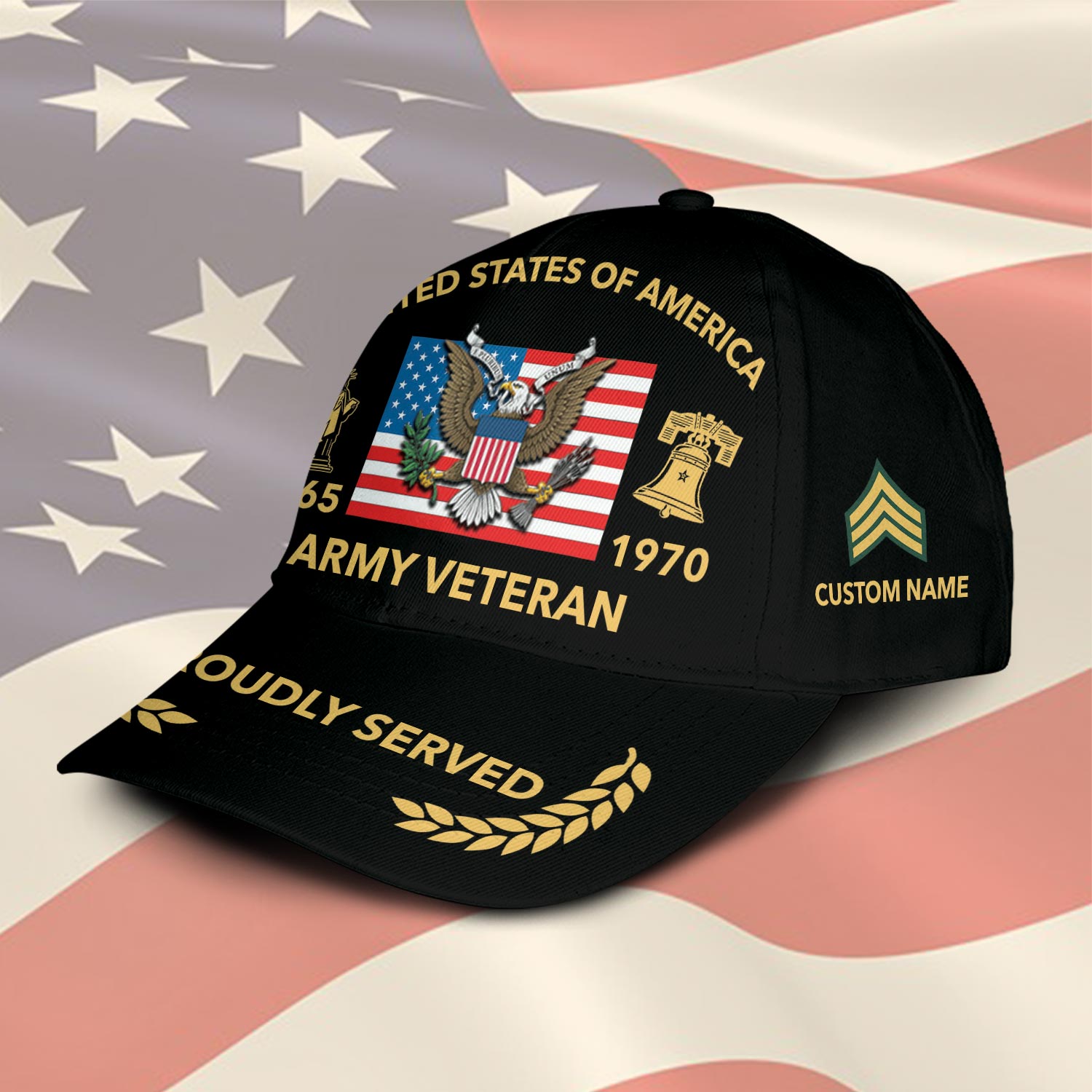 US Army, Defender of Freedom - Classic Cap - Image 2
