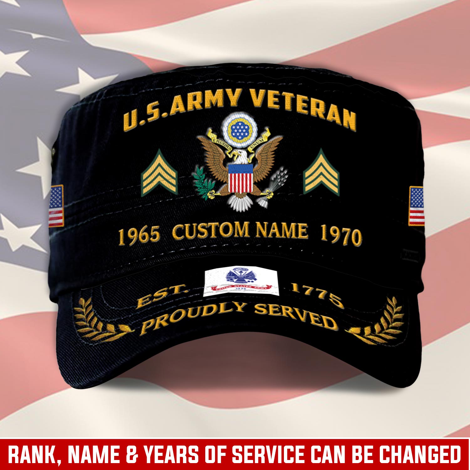 US Army, Served With Pride - Military Cap