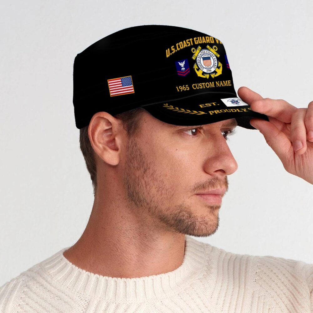 US Coast Guard, Honor, Duty, Service - Military Cap - Image 3