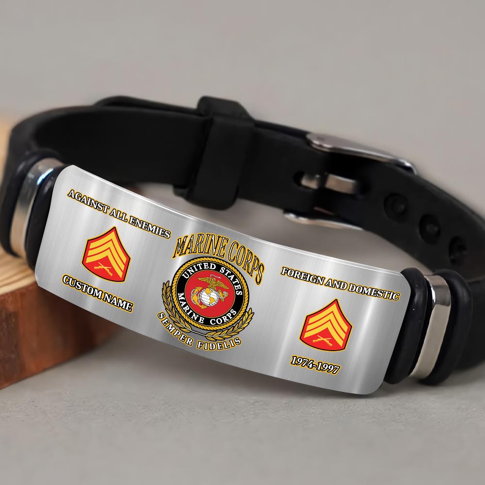 US Marine Corps, E 5 Marines Sergeant - Bracelet - Image 3