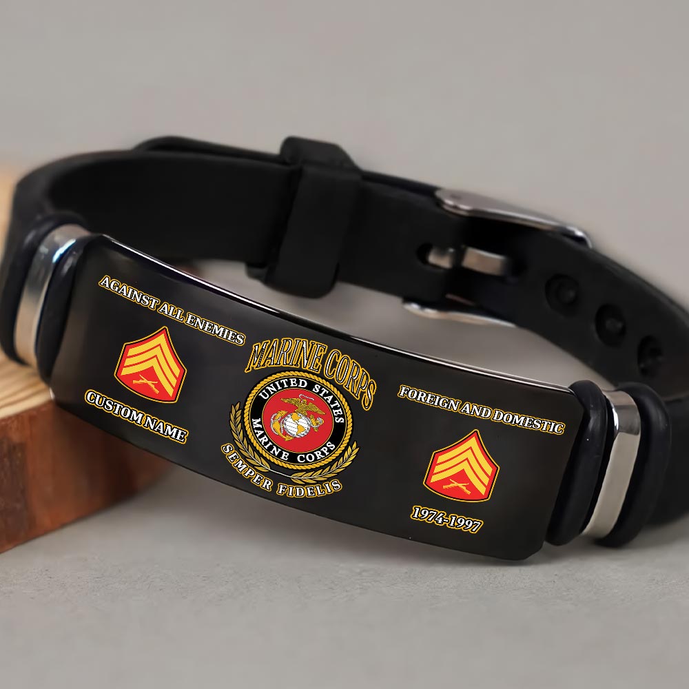US Marine Corps, E 5 Marines Sergeant - Bracelet - Image 4
