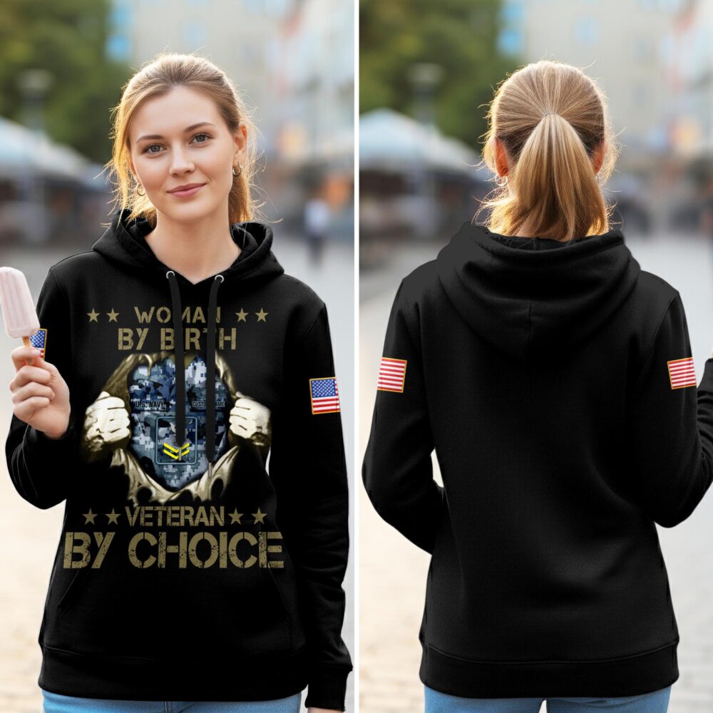 US Navy, E 5 Red - Women Hoodie