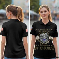 US Air Force , E 6 Air Force Technical Sergeant - Women Polo Shirt