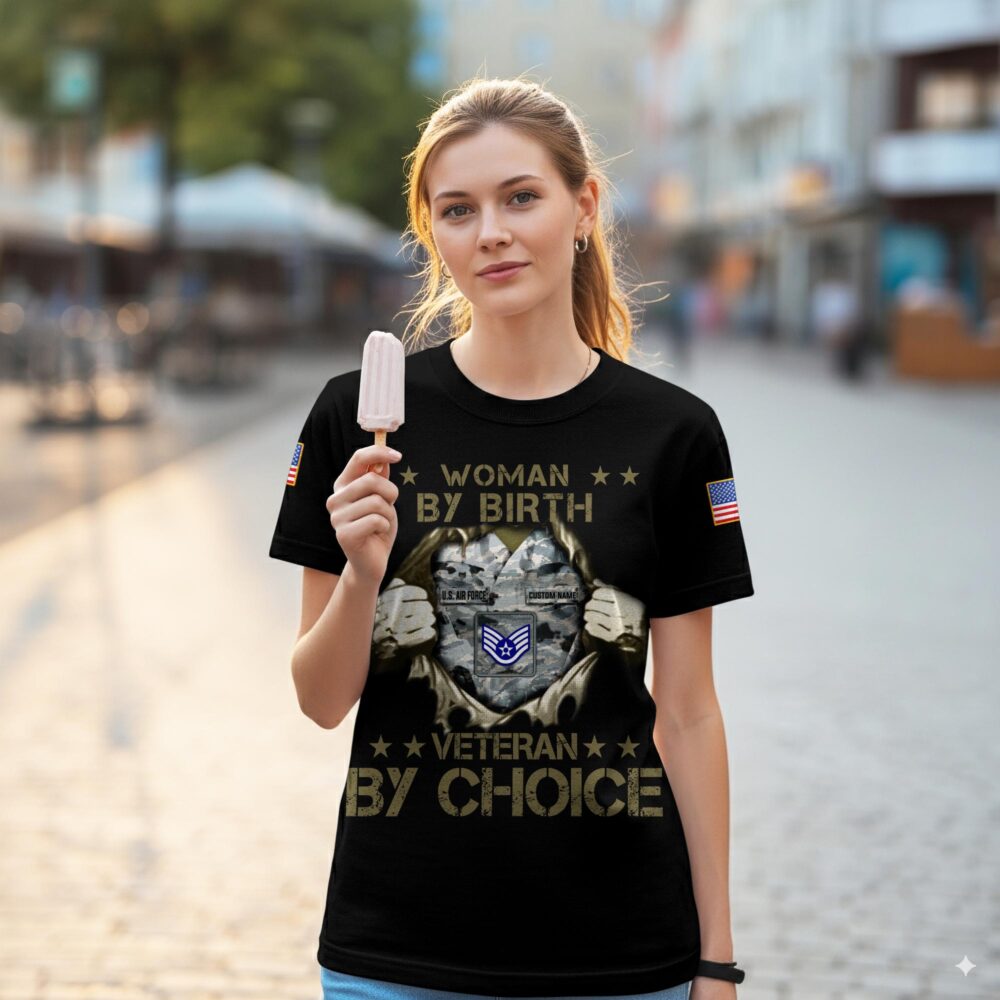 US Air Force , Honor The Fallen - Women T-Shirt - Image 2