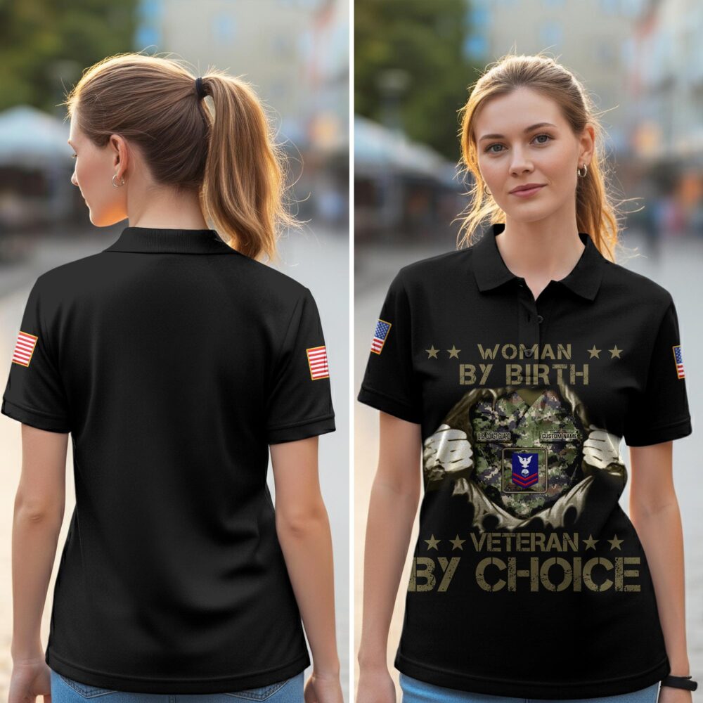 US Coast Guard, E 2 Blue - Women Polo Shirt
