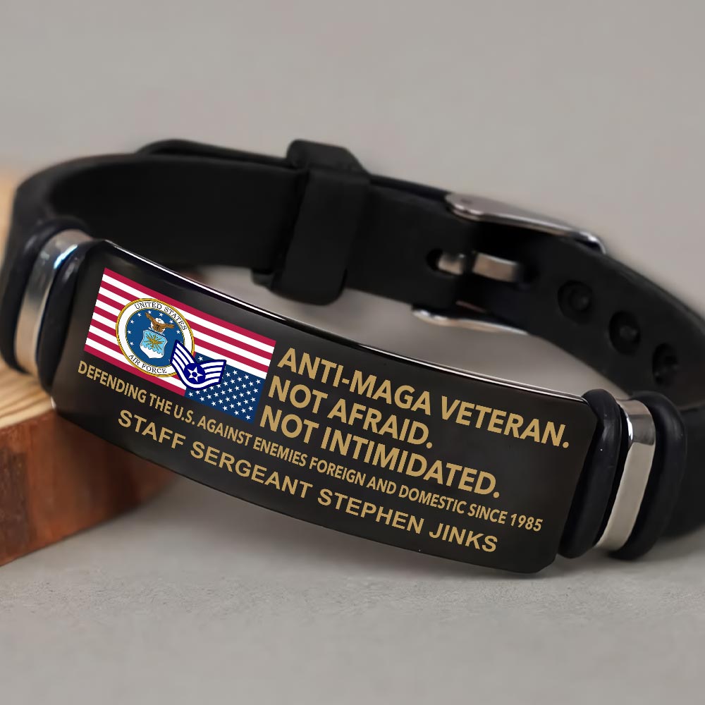 US Air Force , E 9 Air Force Command Chief Master Sergeant - Bracelet - Image 4