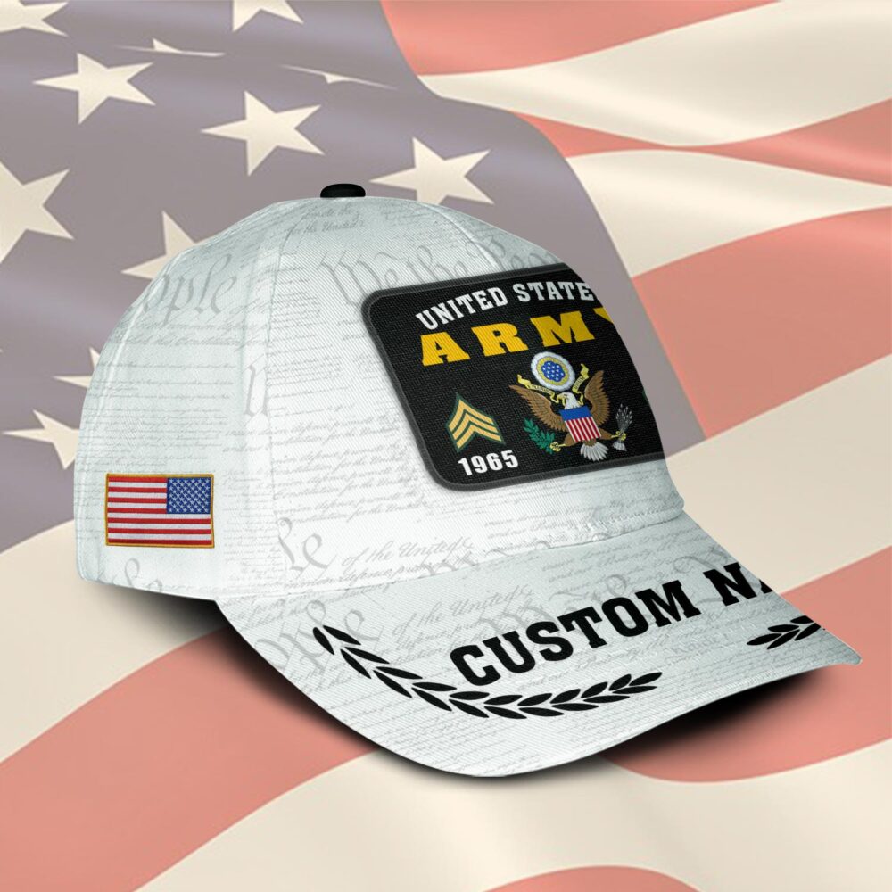 US Army, E 3 Army Private First Class - Classic Cap - Image 2