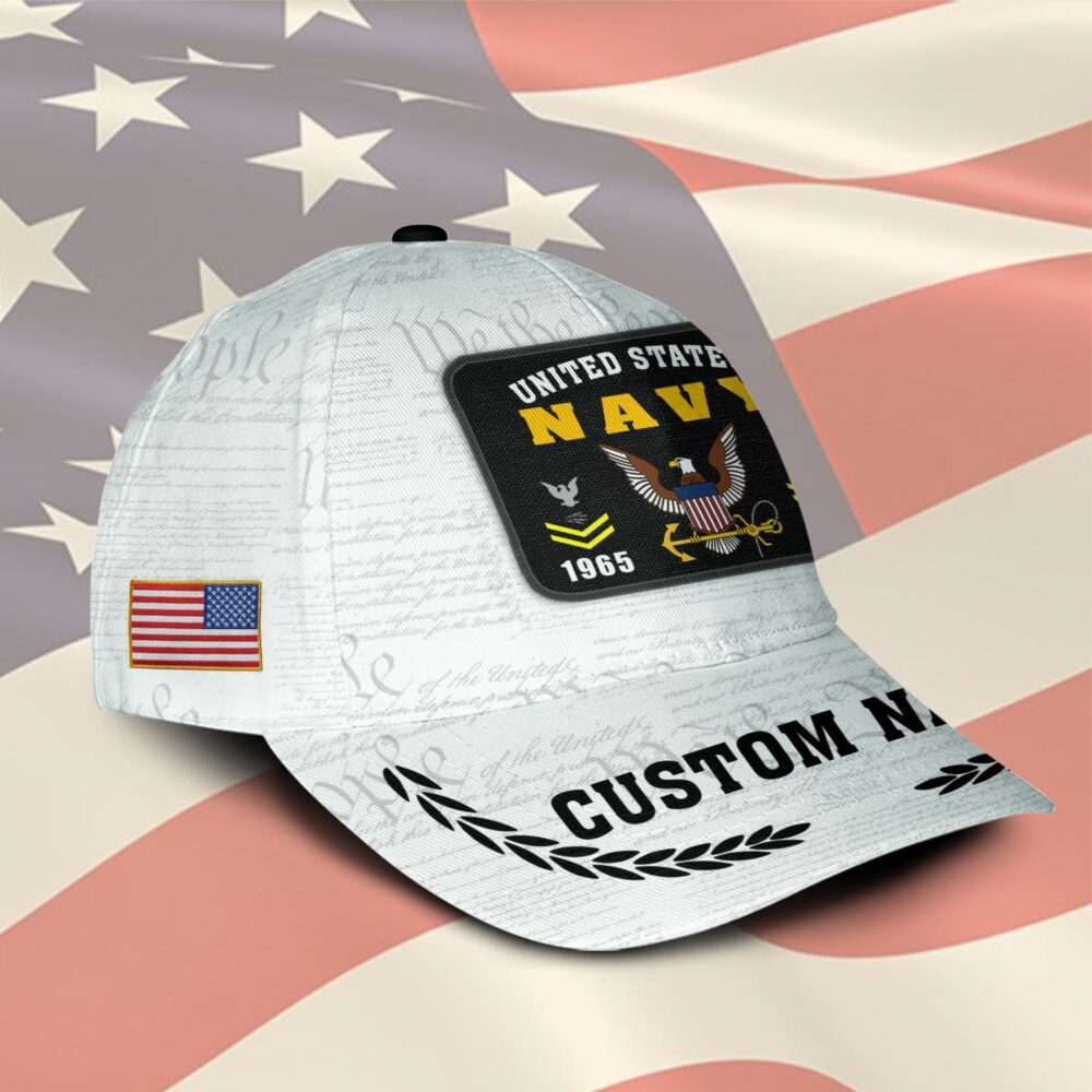 US Navy, Anchors Aweigh - Classic Cap - Image 2
