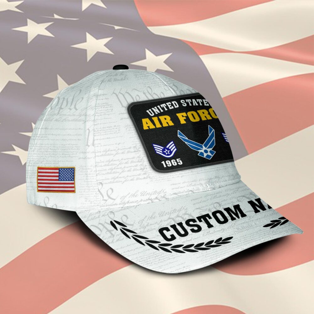 US Air Force, E 3 Air Force Airman First Class - Classic Cap - Image 2