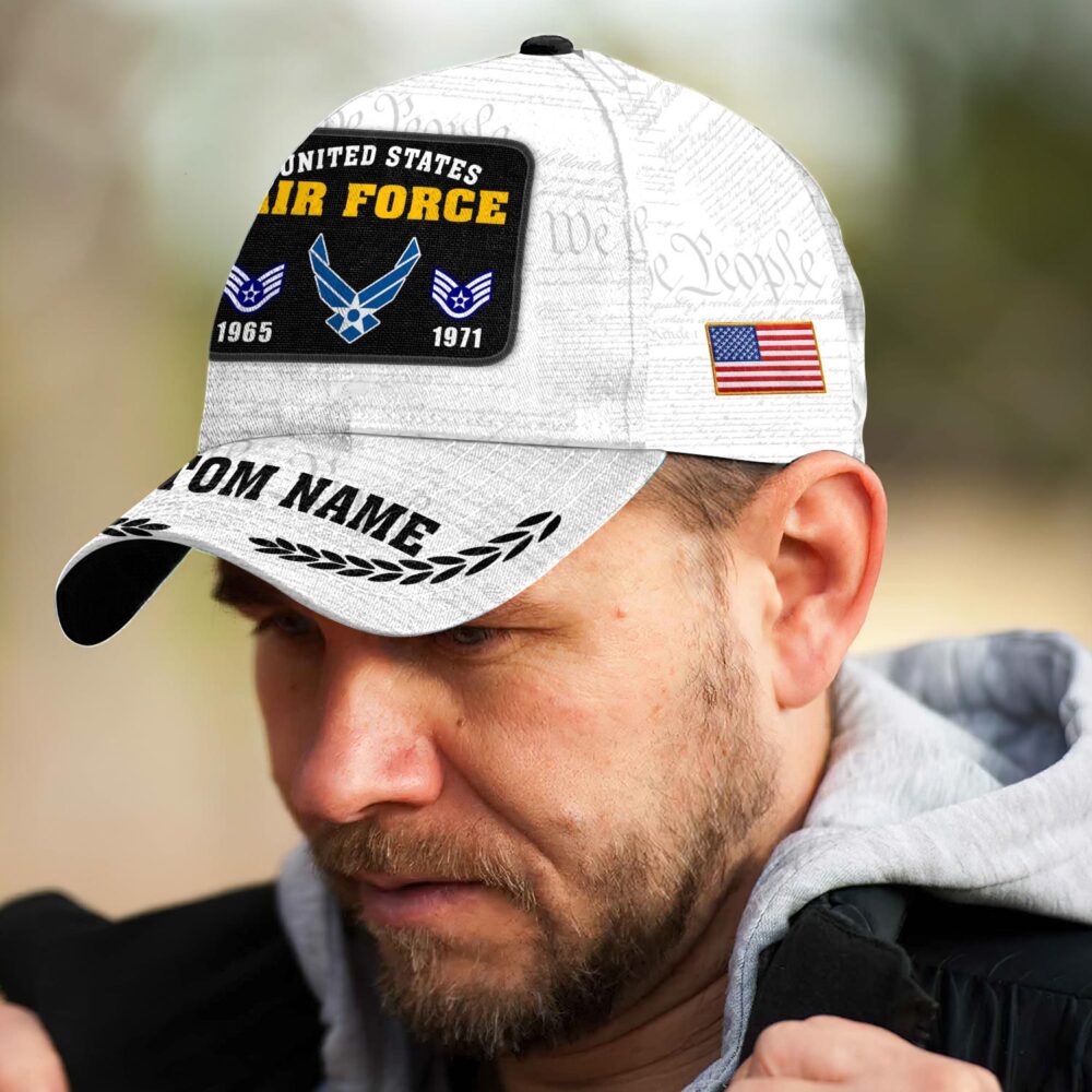 US Air Force, E 3 Air Force Airman First Class - Classic Cap - Image 3