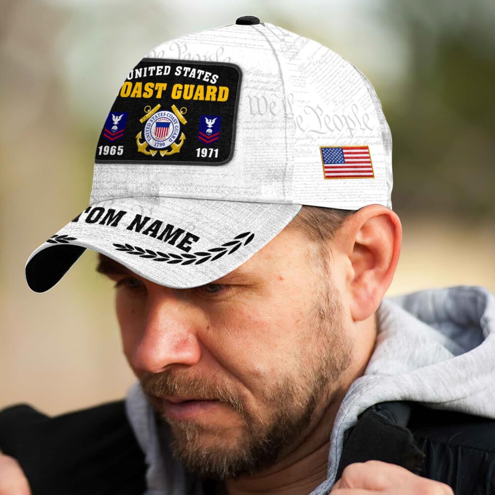 US Coast Guard, Honoring All Who Served - Classic Cap - Image 3