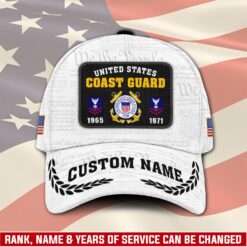 US Coast Guard, Honoring All Who Served - Classic Cap