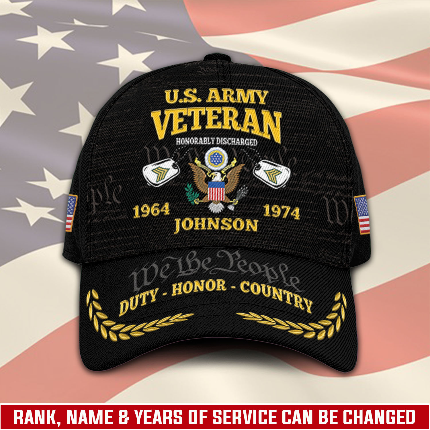 US Army, E 8 Army First Sergeant - Classic Cap