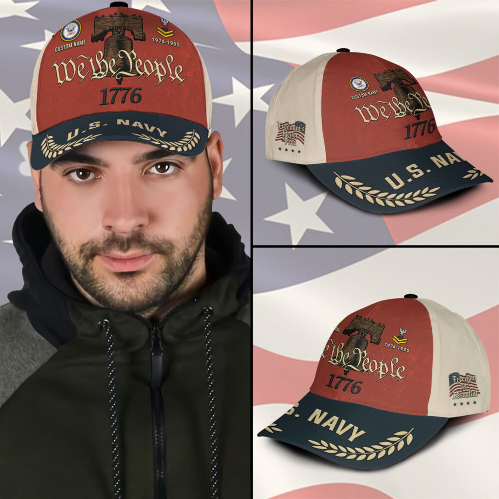 US Navy, Life And Pride - Classic Cap - Image 3