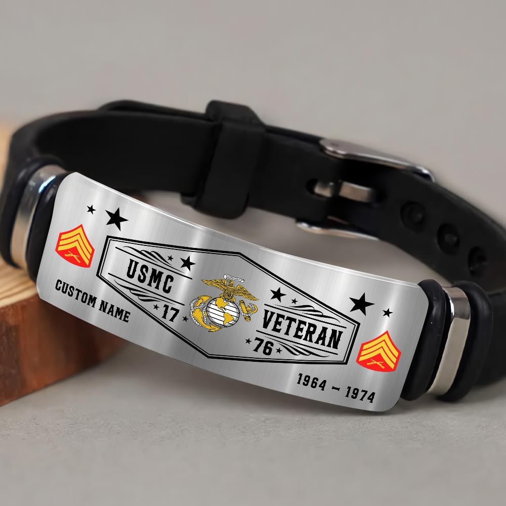 US Marine Corps, No One Fights Alone - Bracelet - Image 3