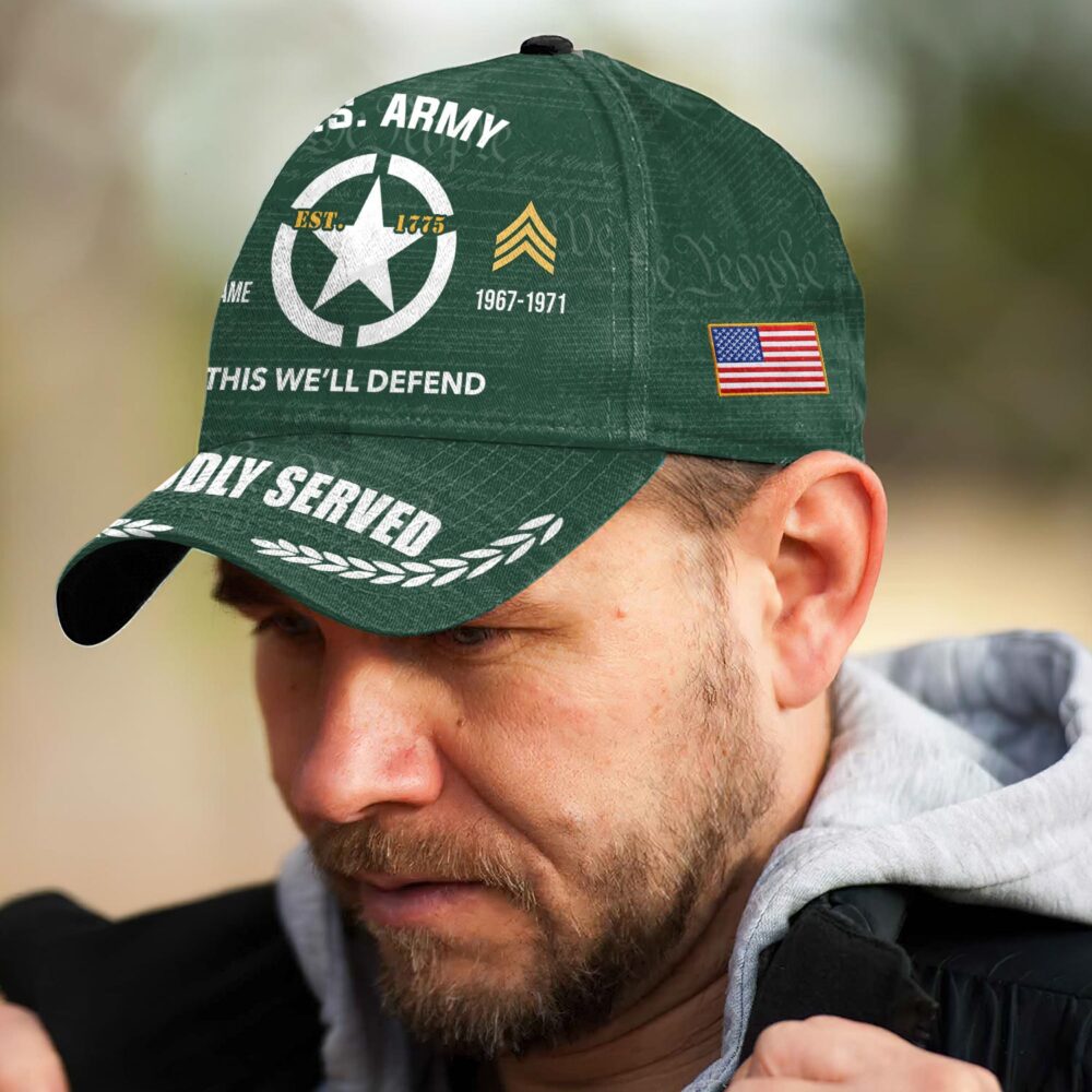 US Army, Once A Soldier, Always A Soldier - Classic Cap - Image 3
