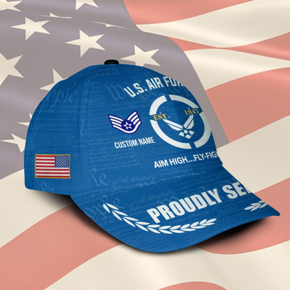 US Air Force, E 9 Air Force Chief Master Sergeant - Classic Cap - Image 2
