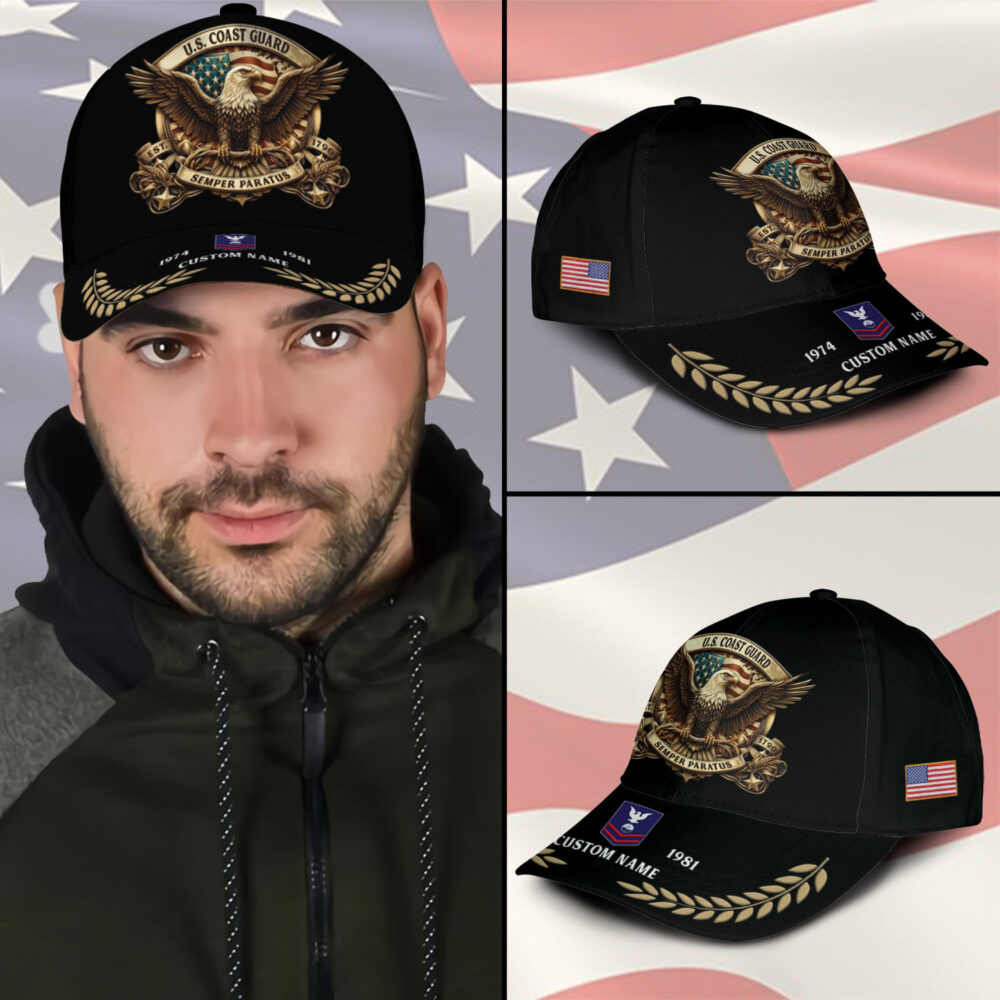 US Coast Guard, Served With Pride - Classic Cap - Image 3