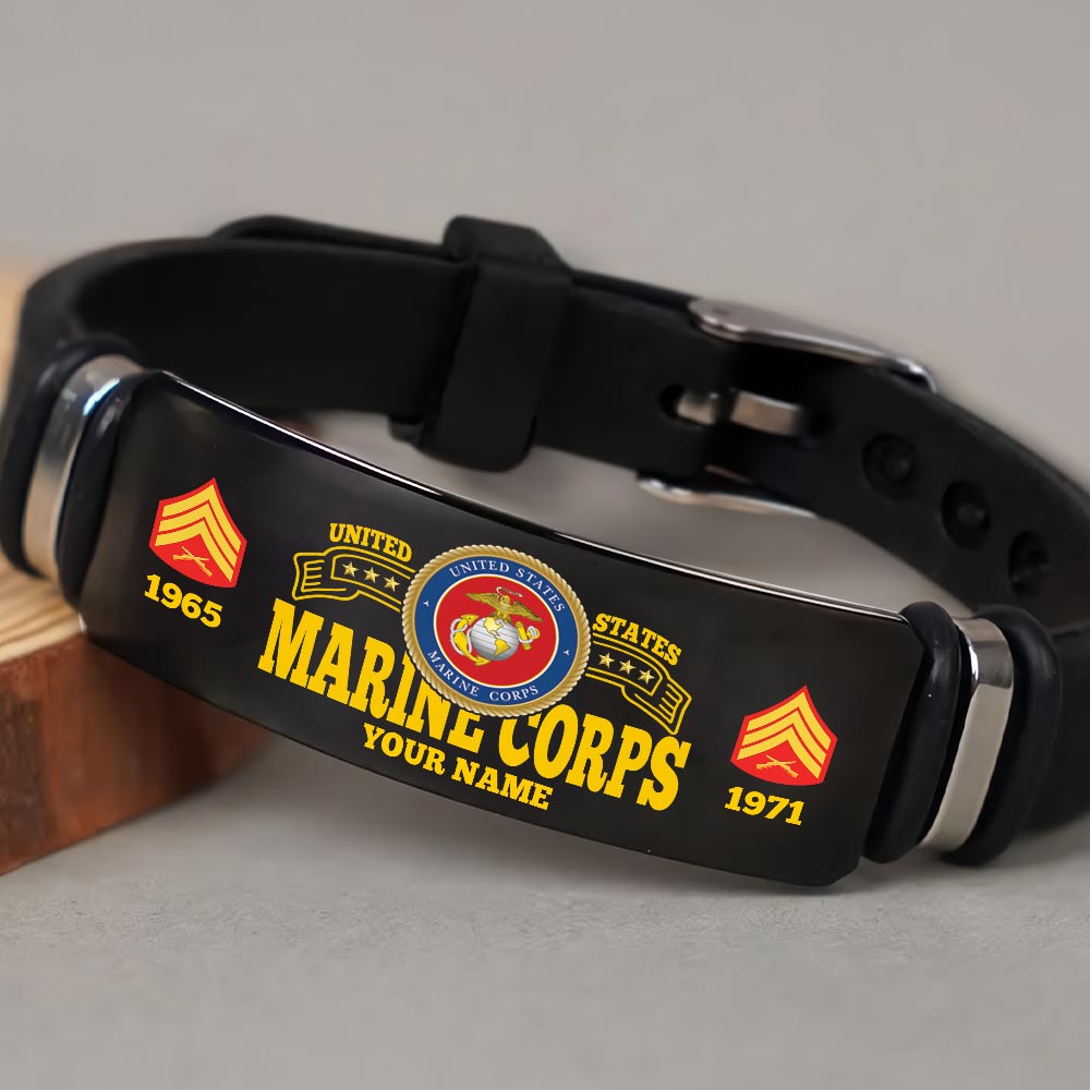 US Marine Corps, Never Retreat, Never Surrender - Bracelet - Image 4