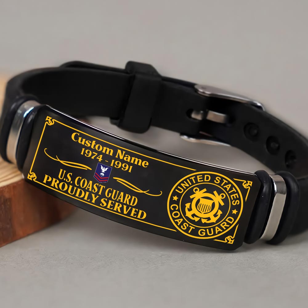 US Coast Guard, Honoring All Who Served - Bracelet - Image 4
