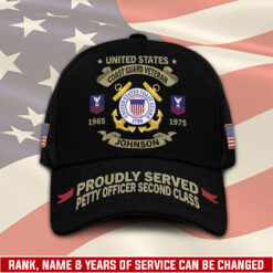 US Coast Guard, Honoring All Who Served - Classic Cap