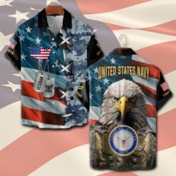 US Navy, Semper Fortis - Short Sleeve Button Shirt