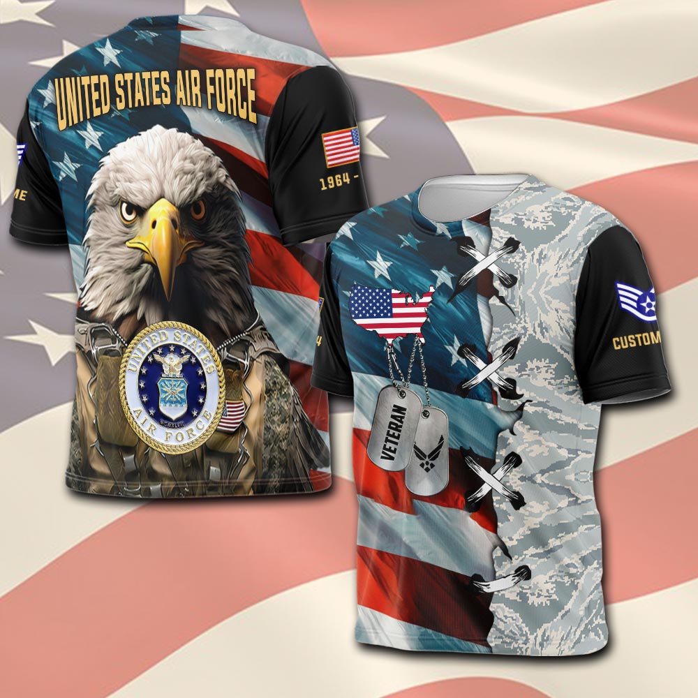 US Air Force , Served With Pride - T-Shirt