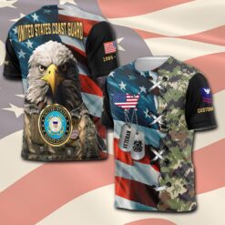 US Coast Guard, Honor The Fallen - T-Shirt