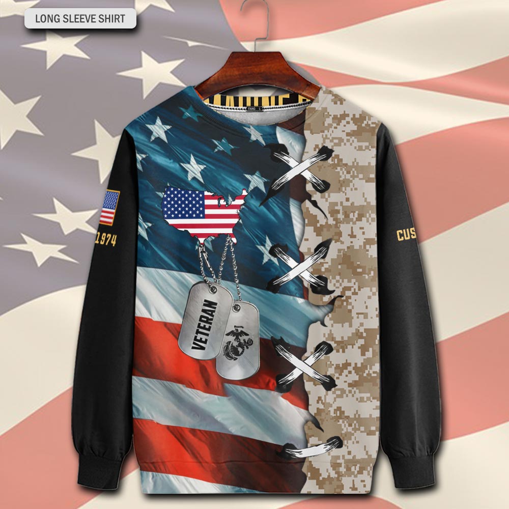 US Marine Corps, Once A Marine, Always A Marine - Sweatshirt - Image 2