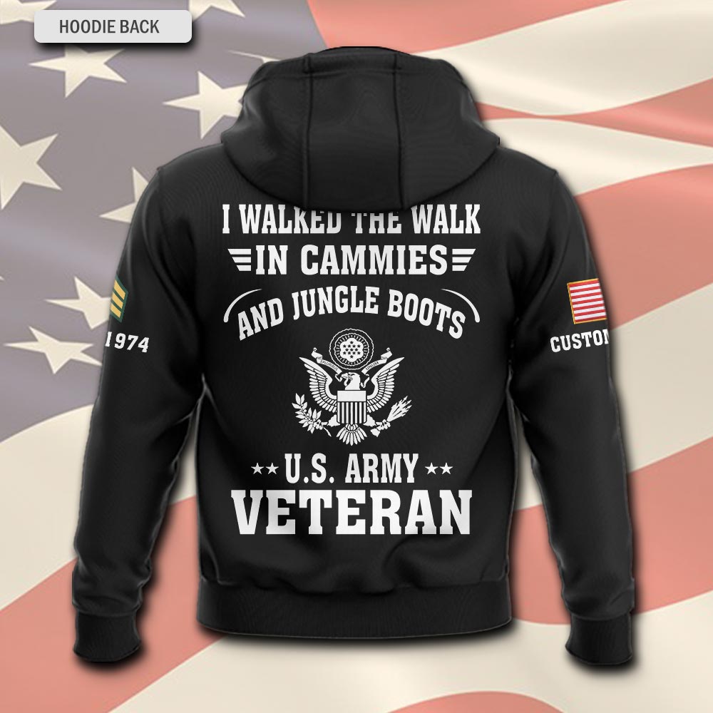 US Army, O 4 Army Major - Hoodie - Image 3