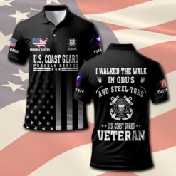 US Coast Guard, Born Ready - Polo Shirt