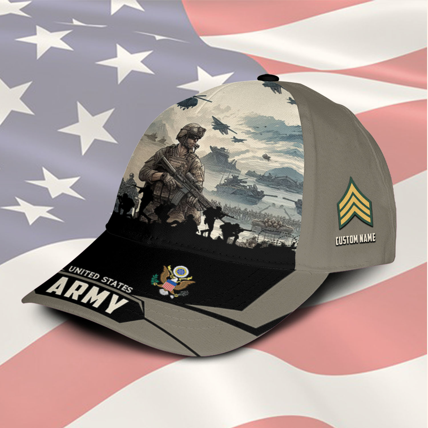 US Army, Duty, Honor, Country - Classic Cap - Image 2