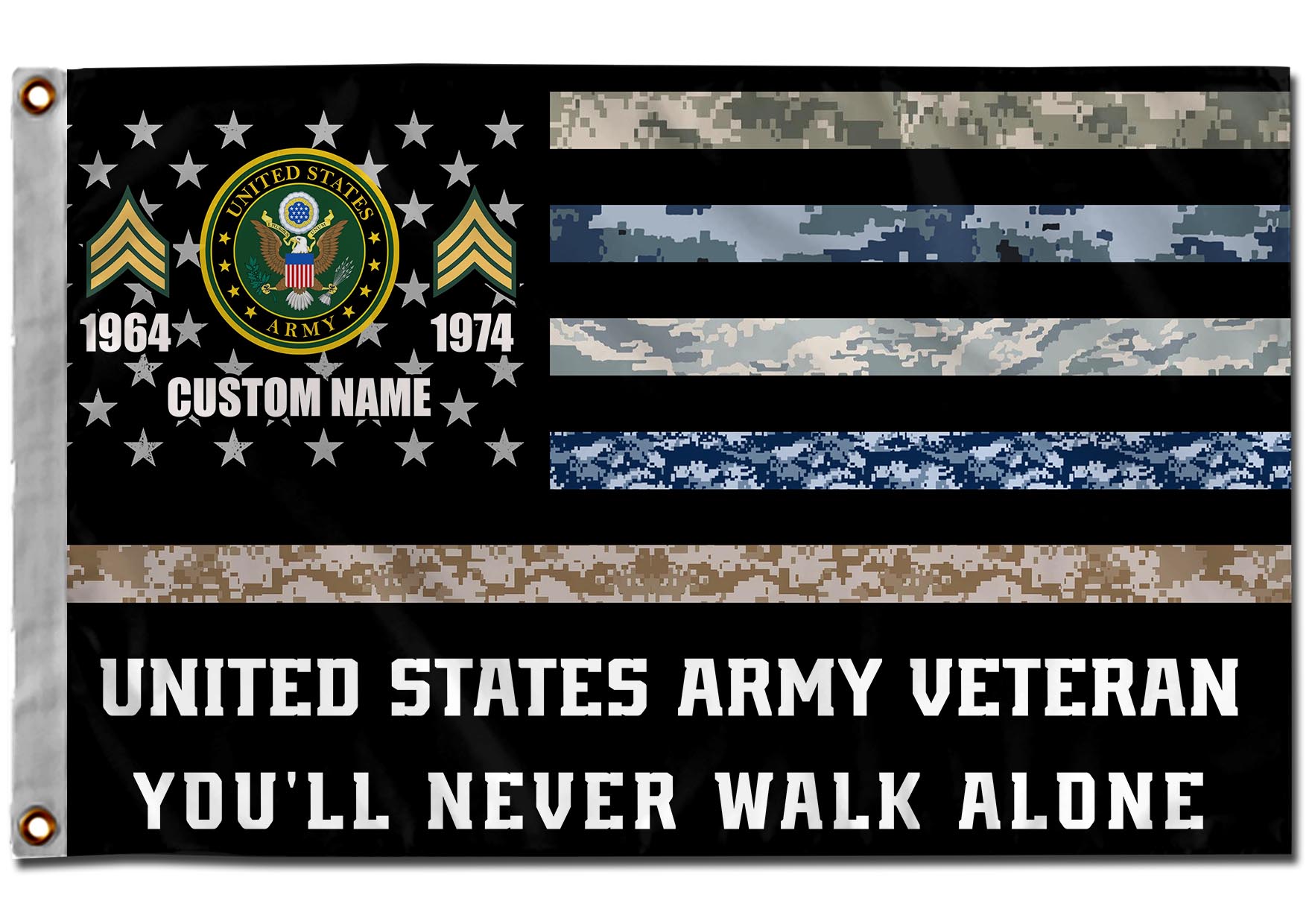 US Army, Life And Pride - Flying Flag 5×8 Feet(152×244 Cm) - Image 2