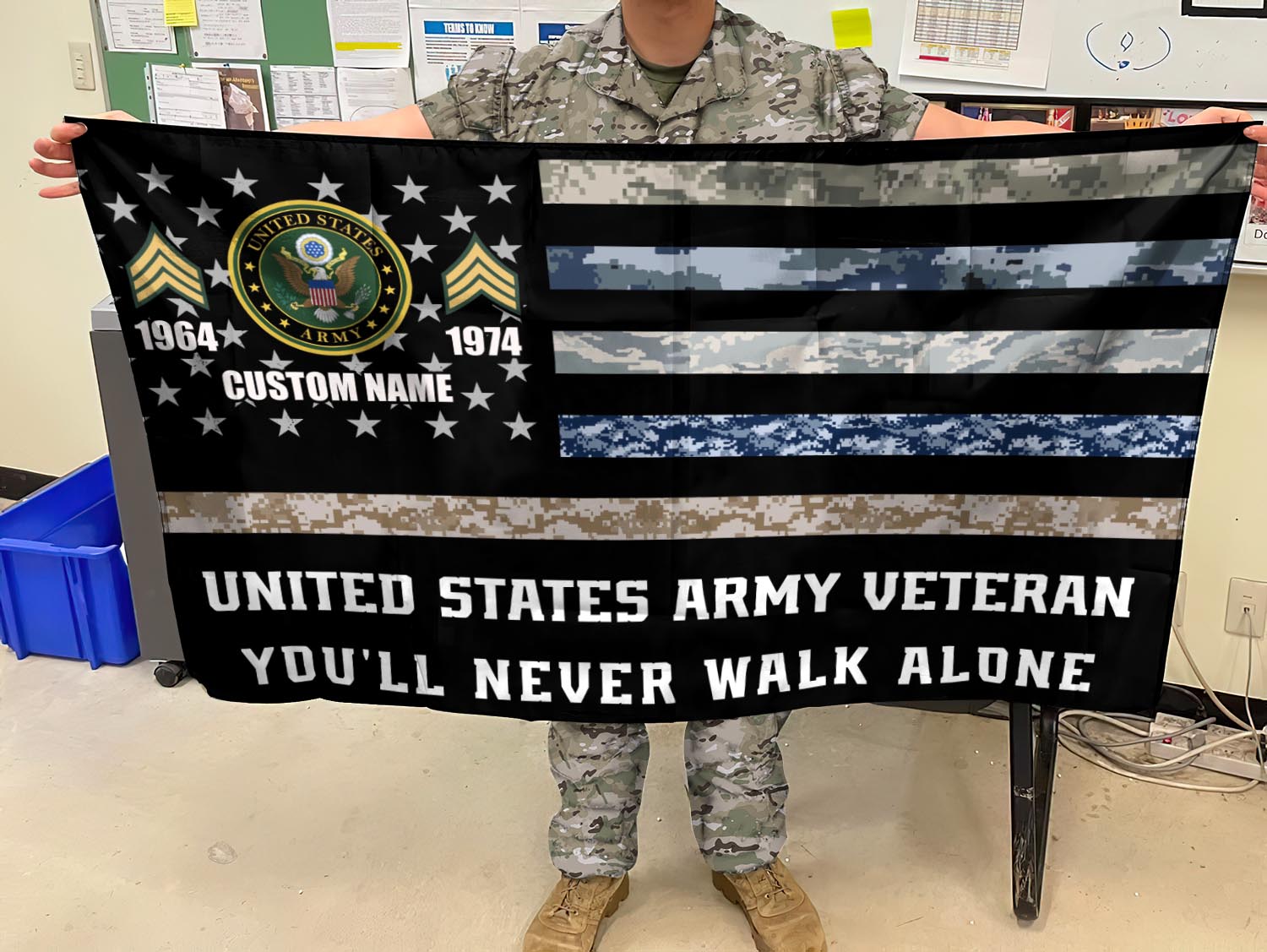 US Army, Life And Pride - Flying Flag 5×8 Feet(152×244 Cm) - Image 3