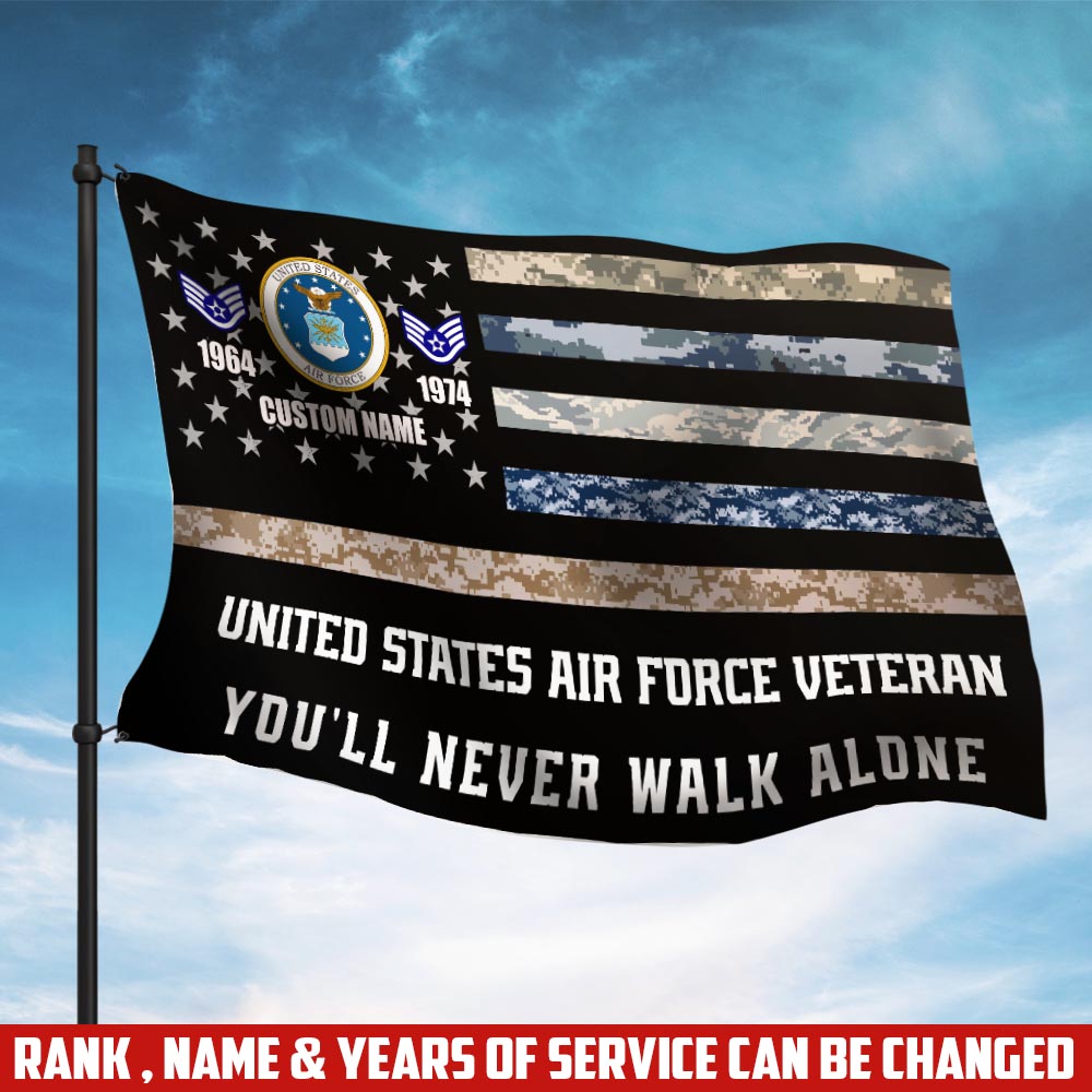 US Air Force , E 2 Air Force Airman - Flying Flag 2×3 Feet(60×90 Cm)