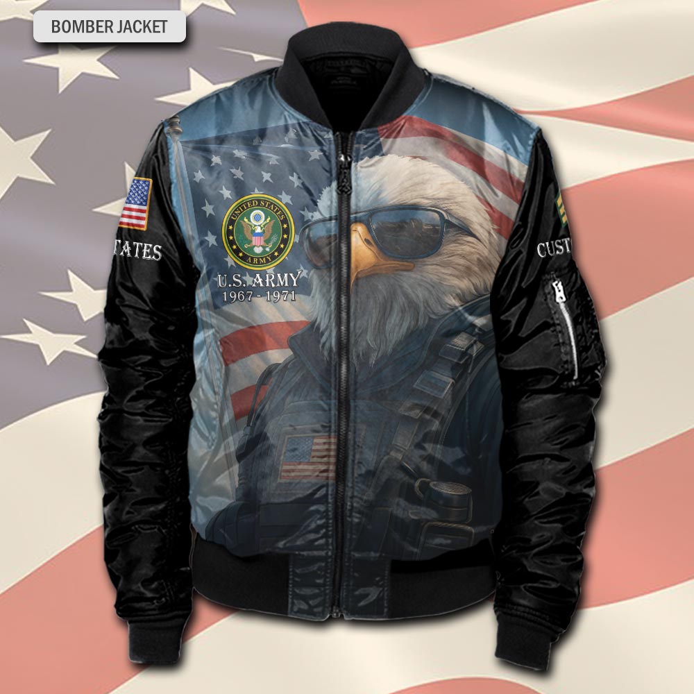 US Army, Freedom Isn't Free - Bomber Jacket - Image 2