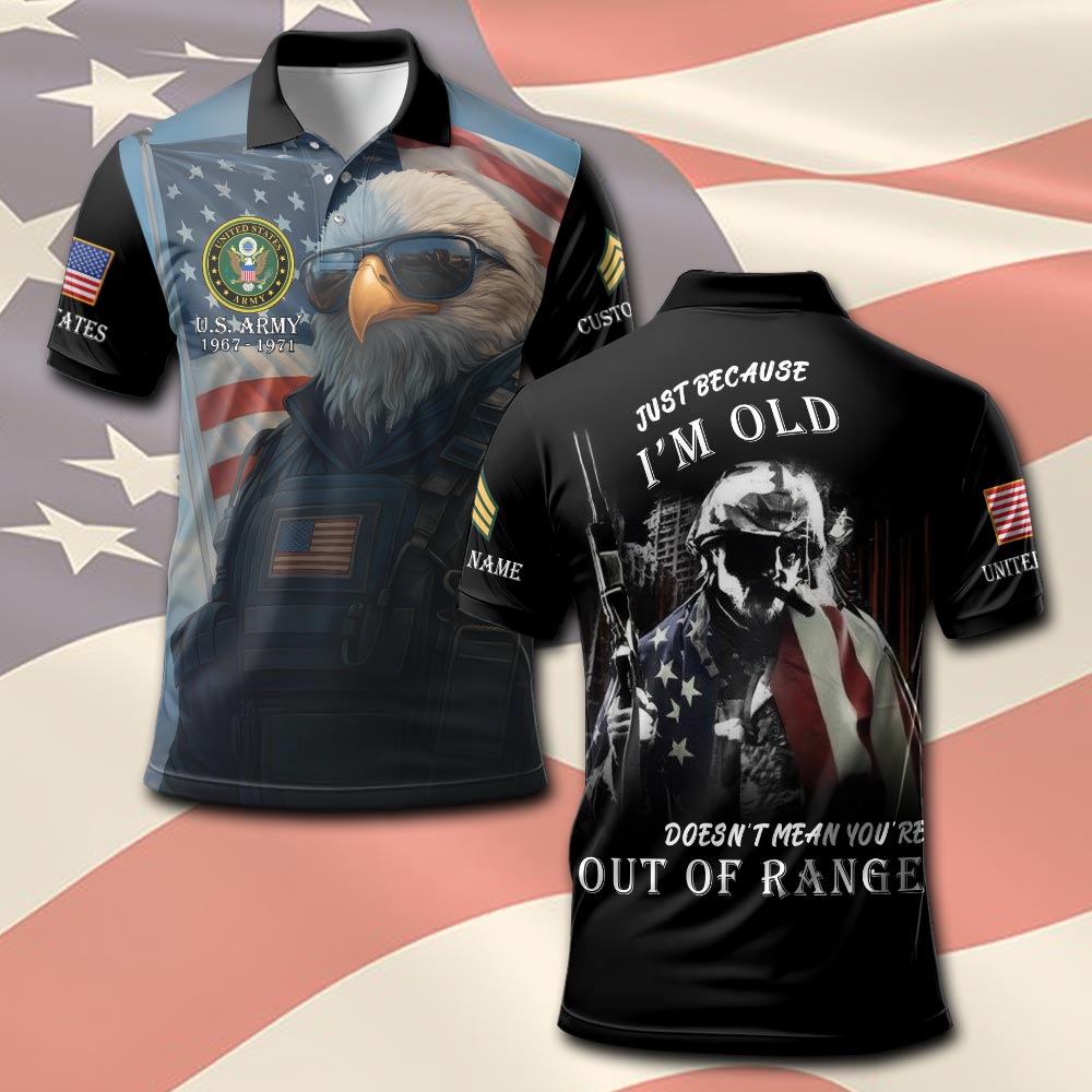 US Army, E 7 Army Master Specialist - Polo Shirt
