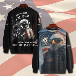 US Navy, Proud Veteran - Sweatshirt