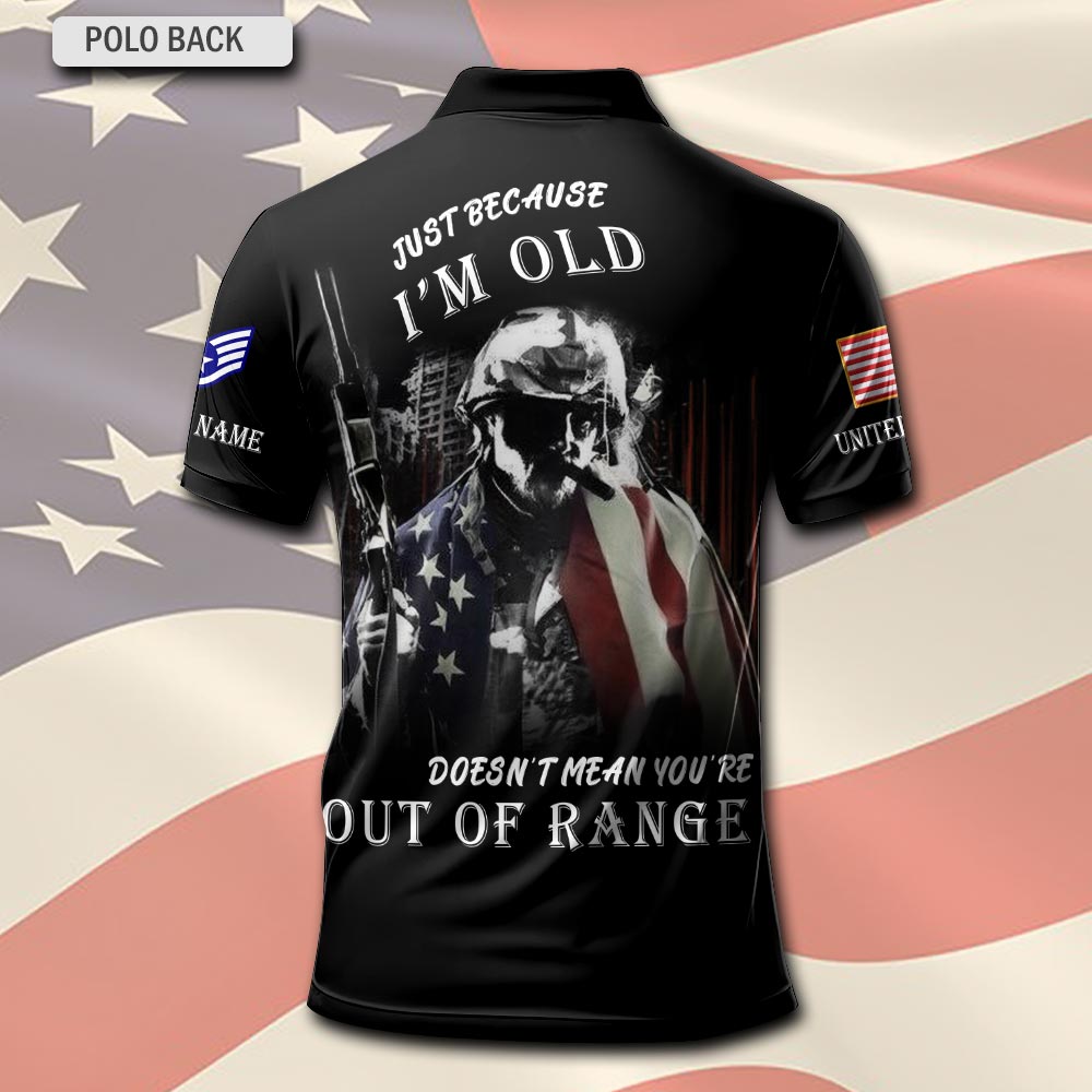 US Air Force , Always Remember, Never Forget - Polo Shirt - Image 3