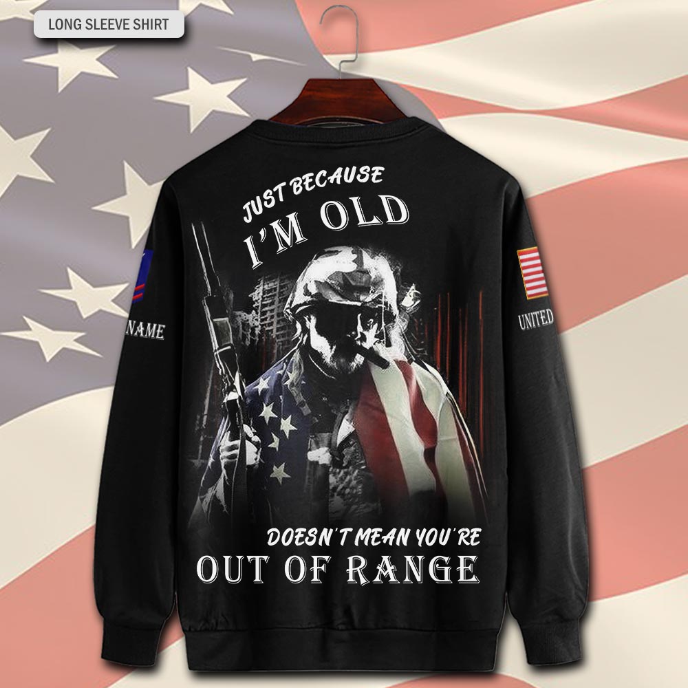 US Coast Guard, E 6 Red - Sweatshirt - Image 3
