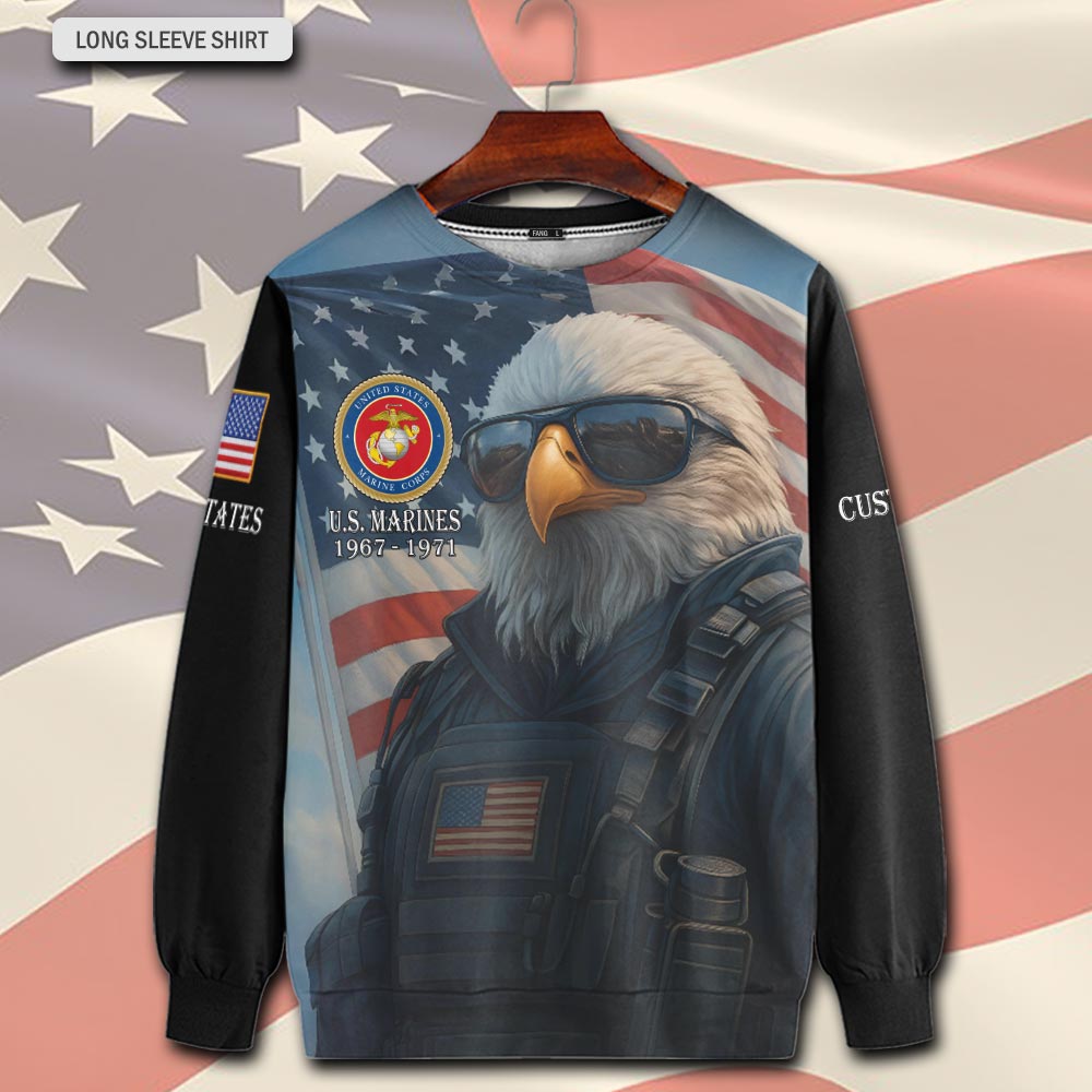 US Marine Corps, E 3 Marines Lance Corporal - Sweatshirt - Image 2