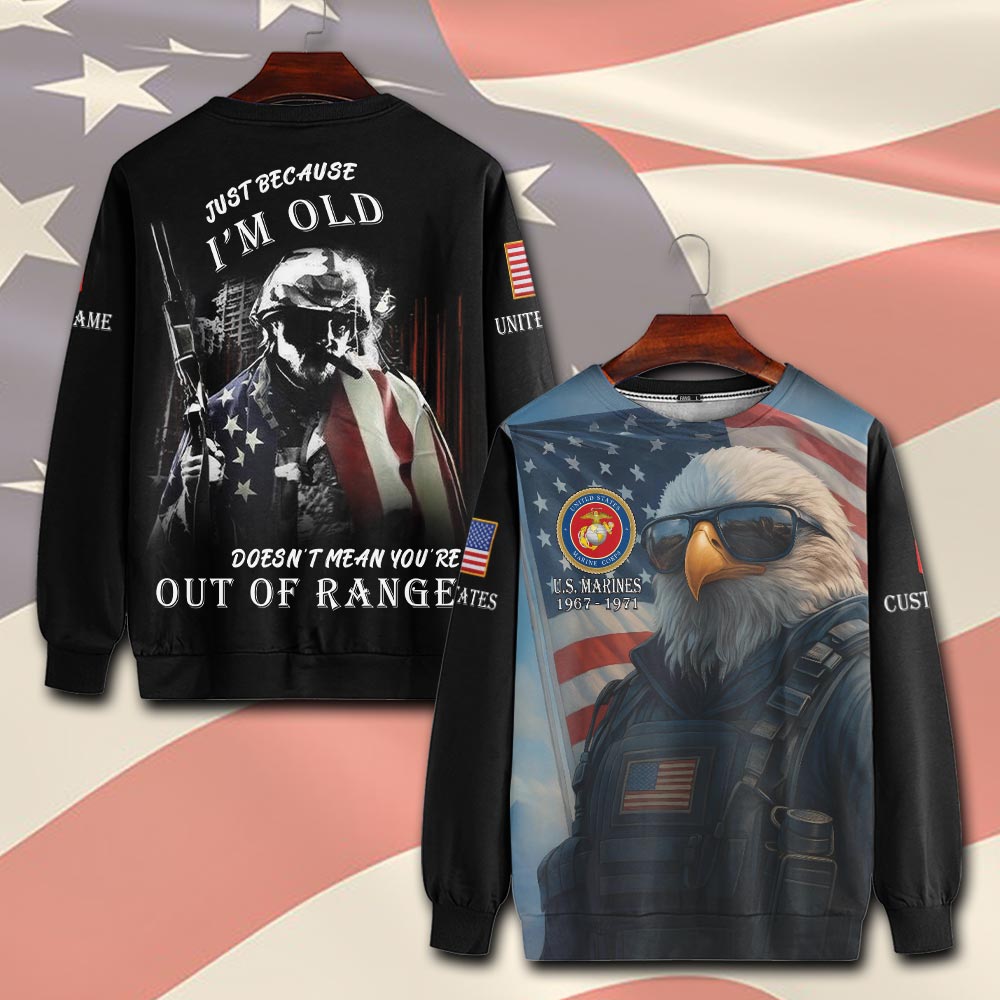 US Marine Corps, E 3 Marines Lance Corporal - Sweatshirt