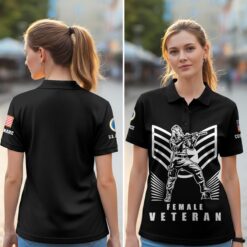 US Air Force , Freedom Over Fear - Women Polo Shirt