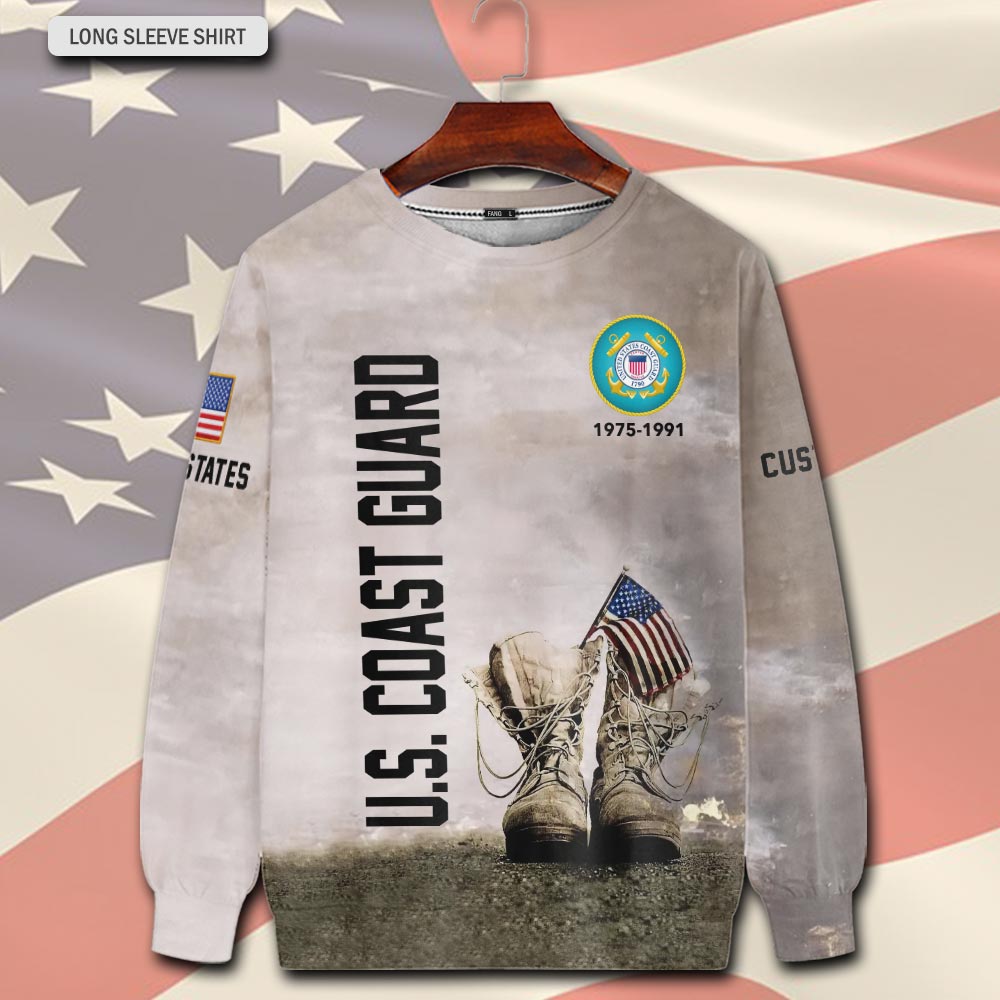 US Coast Guard, No One Gets Left Behind - Sweatshirt - Image 2