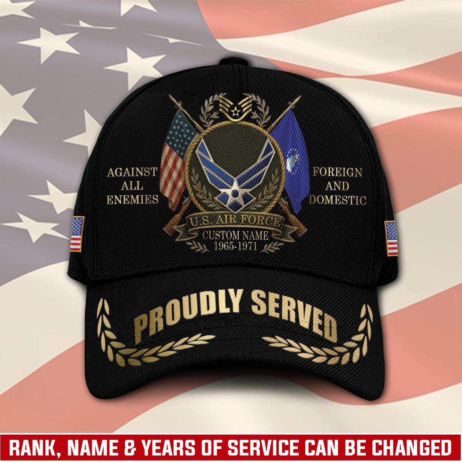 US Air Force, Always Remember, Never Forget - Classic Cap