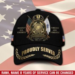 US Coast Guard, E 6 Gold - Classic Cap